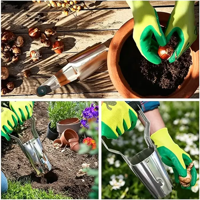 1 pièce Outil agricole multifonctionnel pour le jardinage : semoir à fleurs