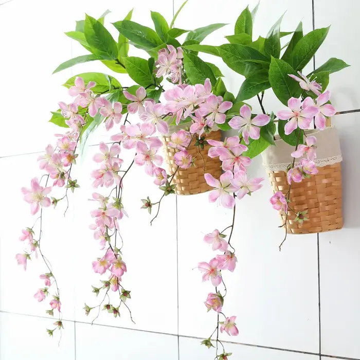 Fleurs de Jasmin Artificielles pour Décoration de Maison