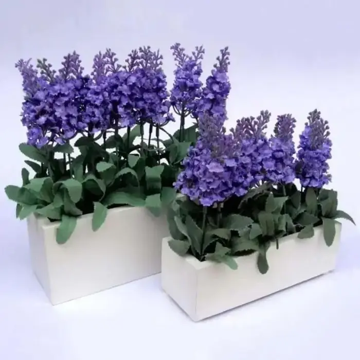 1 Bouquet de fleurs artificielles de lavande