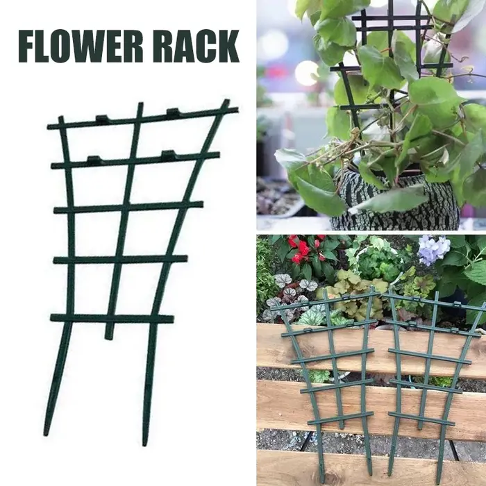 Support de plante en pot en plastique pour plantes grimpantes en pots