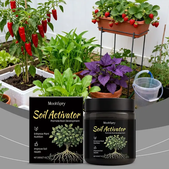 Conditionneur de sol naturel pour plantes en pot