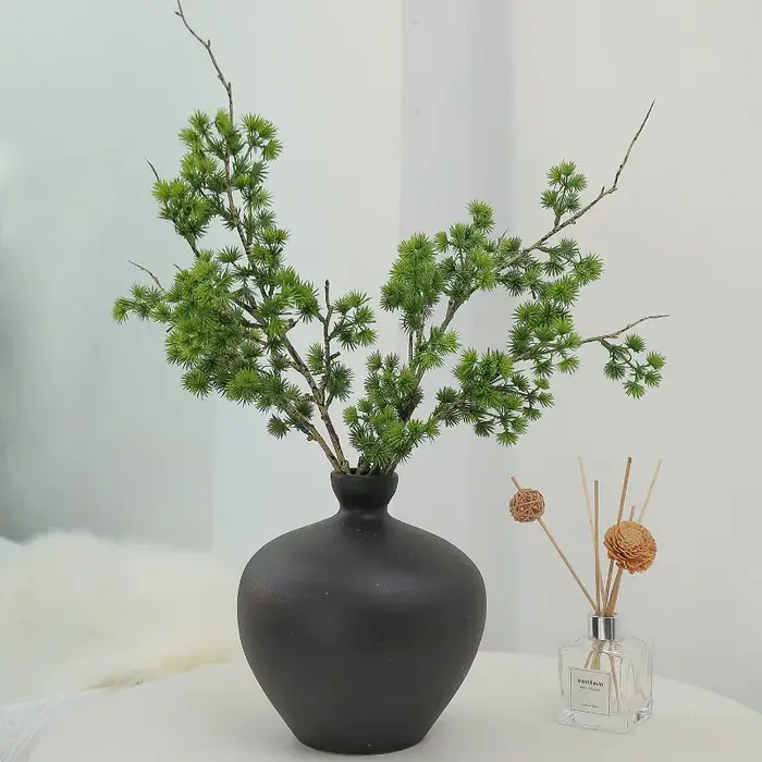 3 pièces de branches de pin chinois simulées