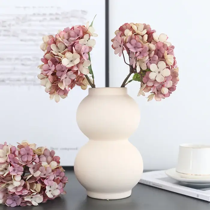 Hortensia artificielle d'automne