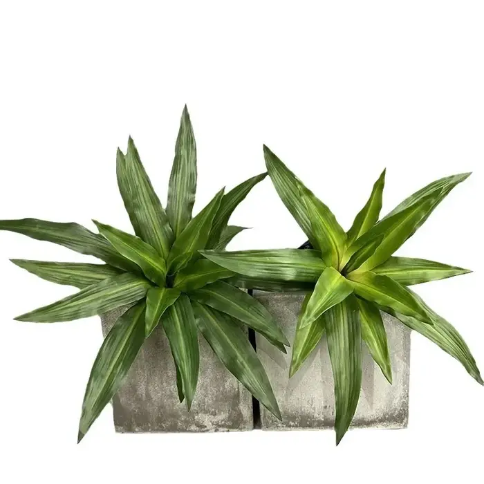 Plantes vertes artificielles en plastique de fer de beauté brésilienne
