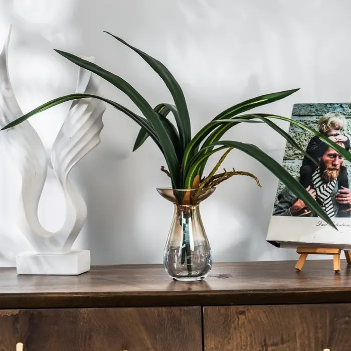 6 pièces de plantes artificielles en PVC pour mariage