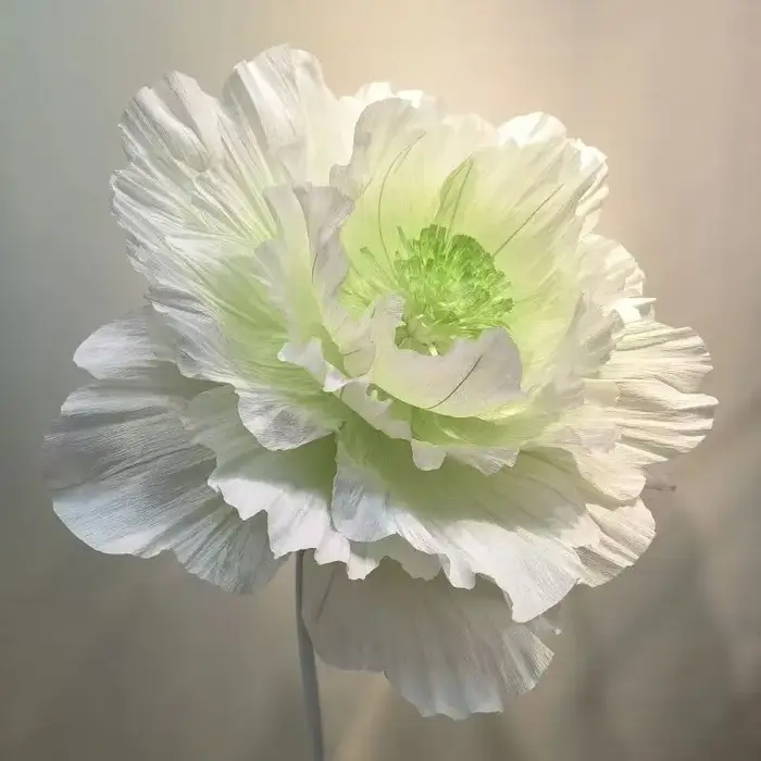 Crêpe géante artificielle en papier