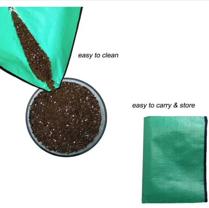Tapis de repotage pliable et imperméable pour plantes