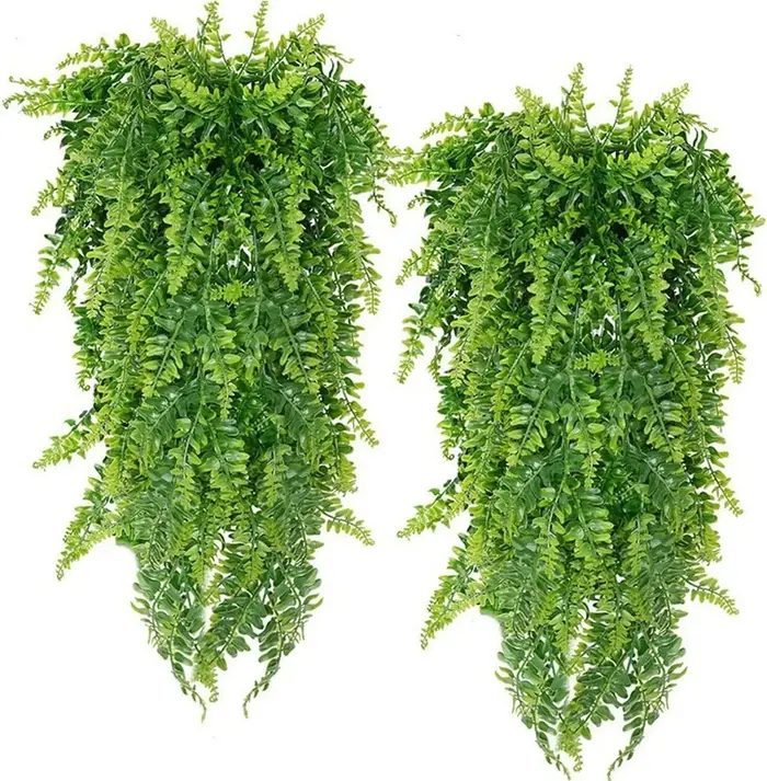 1/2 pièces de plante artificielle en rotin, lierre, herbe persane, fausse verdure, décoration intéri