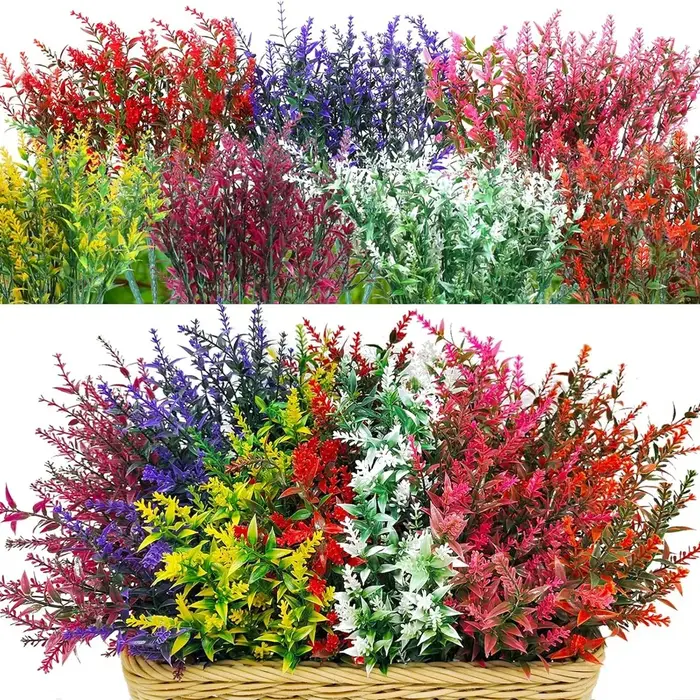 Bouquet de fleurs de lavande artificielles