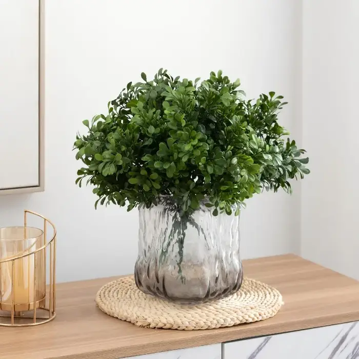 8 pièces de plantes artificielles en plastique
