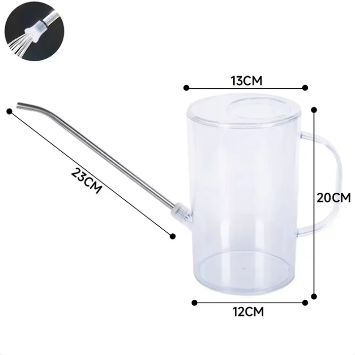 Arrosoir 2L avec longue bouche, outil de jardinage de fleurs portable pour intérieur et extérieur, b