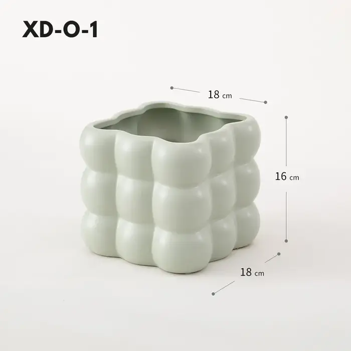 Pot de fleurs en céramique Jiugongge Sphblades