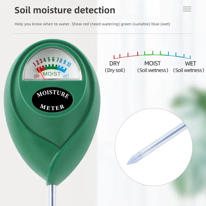 Humidimètre du sol, Test d'arrosage des plantes