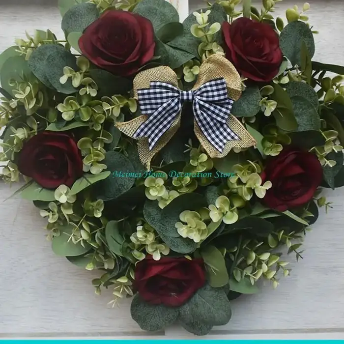 H7BF – guirlande mariage en forme cœur