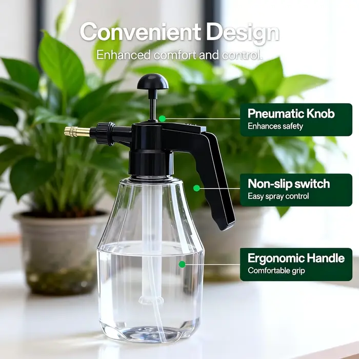 Arrosoir et pulvérisateur à pression d'air pour jardin, petit arrosoir horticole domestique