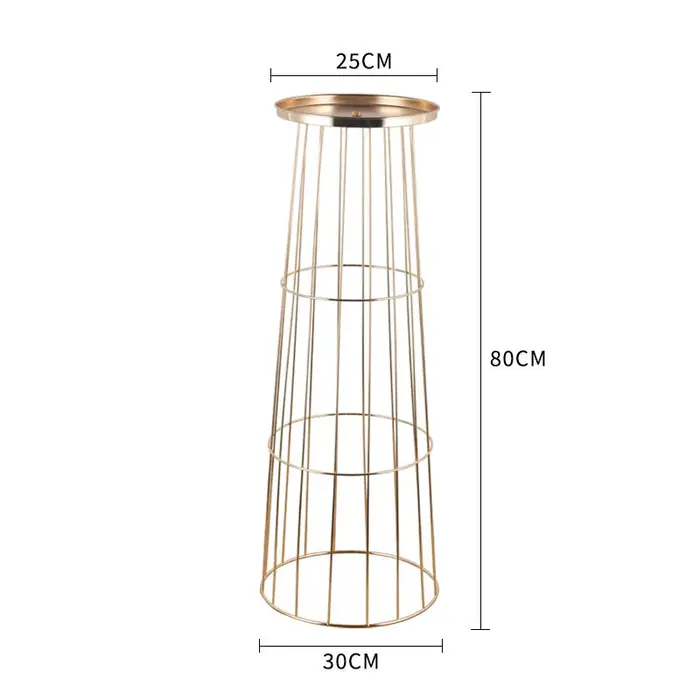 Vases en métal en forme de trompette (5/10 pièces) pour centre de table de mariage, vases à fleurs pour événements, accessoires décoratifs pour la maison