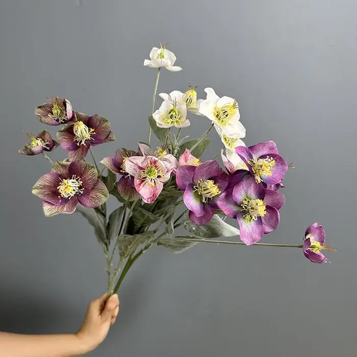 Plante verte artificielle en soie