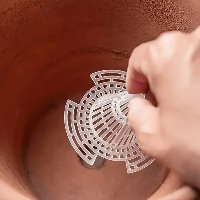 15 pièces de joints respirants en grille anti-pourriture pour racines de plantes ﻿ Joint d'étanchéité pour pot de fleurs