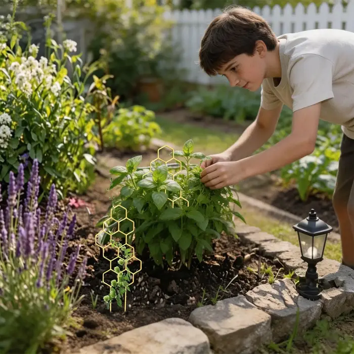 Support de treillis pour plantes grimpantes