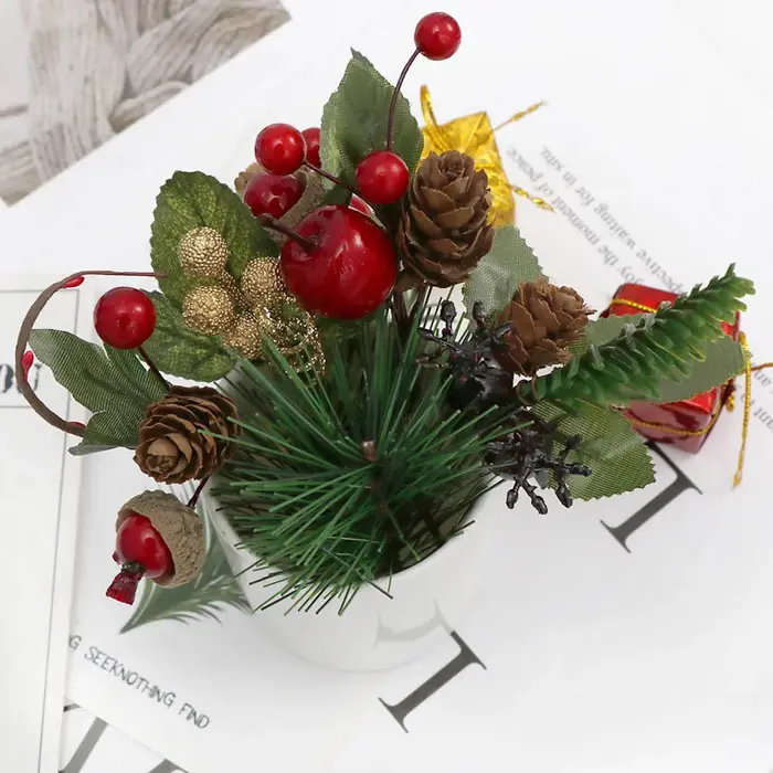 Fleur de baies de noël