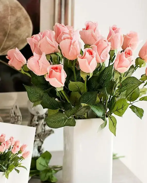 Fleur de pivoine en soie fraîche, Real Touch Rose, décoration d'intérieur, fournitures de mariage, f