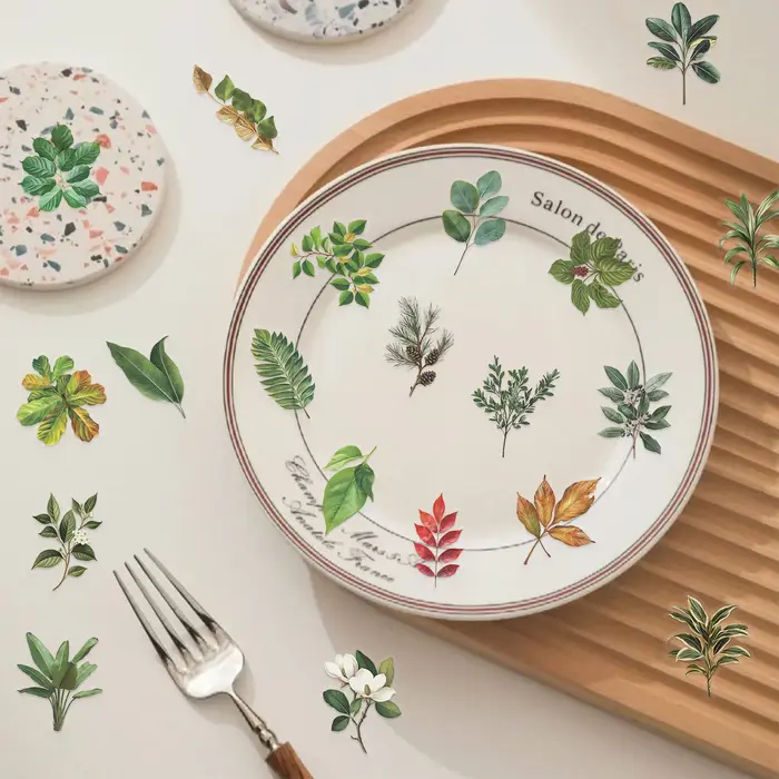 Autocollants Graffiti feuilles de plantes