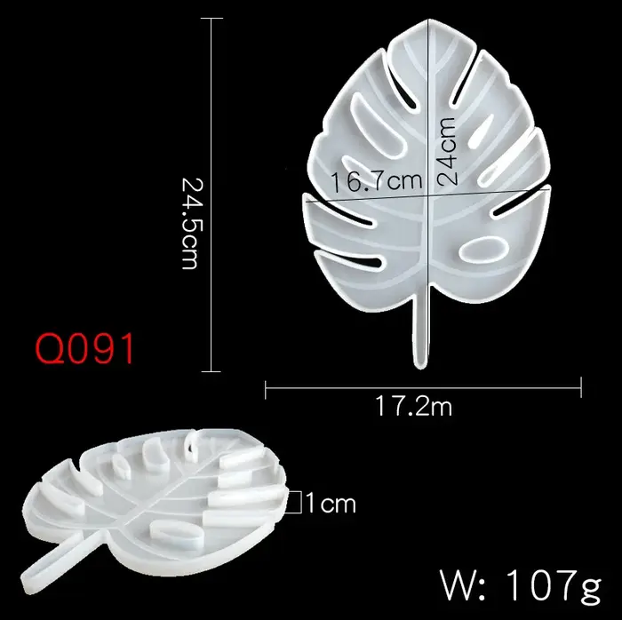 Moule en silicone feuille d'érable/feuille d'éventail, résine UV, fleur sèche, coussin de tasse, décoration de maison, moule de décoration