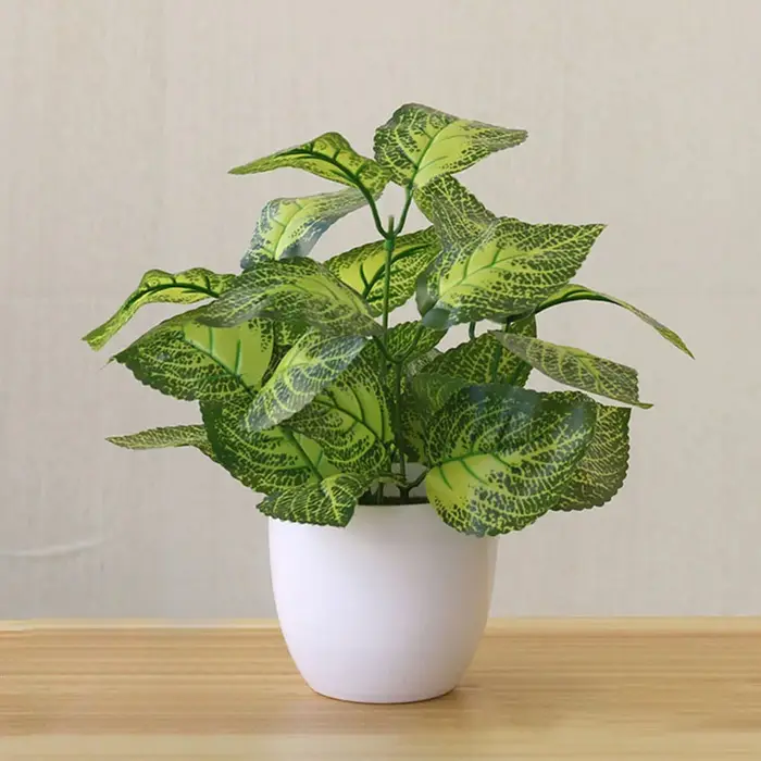 1pc bonsaï artificiel fleur feuillage plante en pot maison salon jardin bureau Restaurant