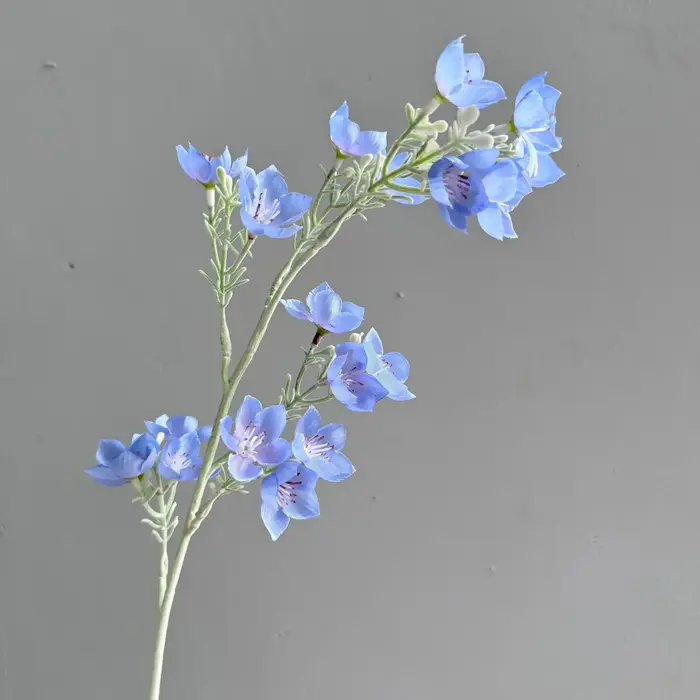 Lot de 6 fleurs artificielles en soie, lys de la vallée, pour arrangements floraux de mariage, décor