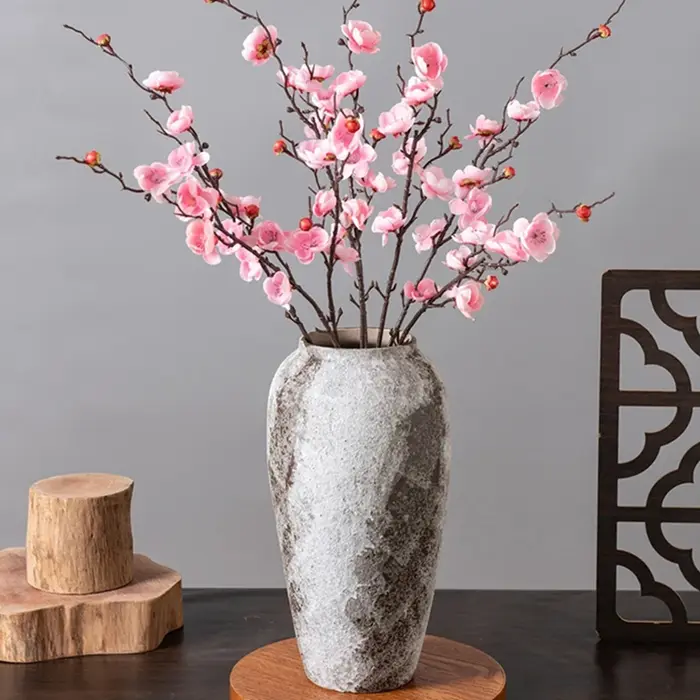 Fleurs artificielles Prune Blossom Peach Branches