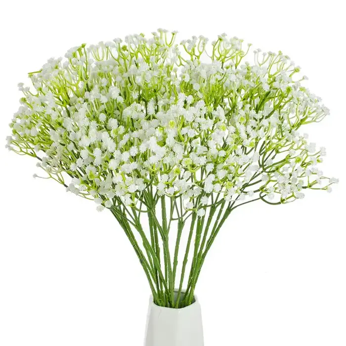 Babysbreath Bouque Fleurs Artificielles Pour Le Mariage mariée bouquet Accueil vase De Noël Guirlande Décoration