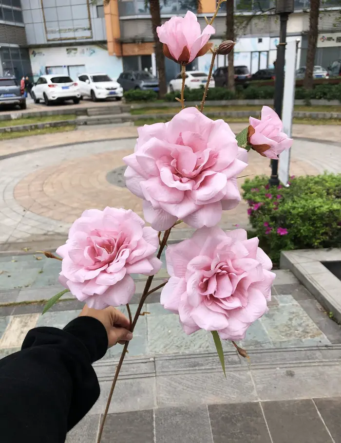 Plante artificielle d'hortensia en soie