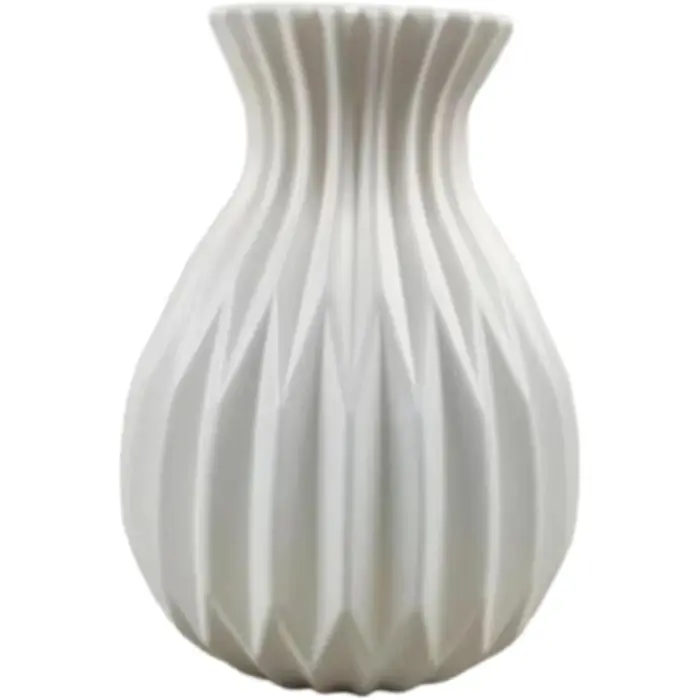Vases en plastique blancs imitation céramique, pot de fleurs nordique, décoration pour mariage, Rama