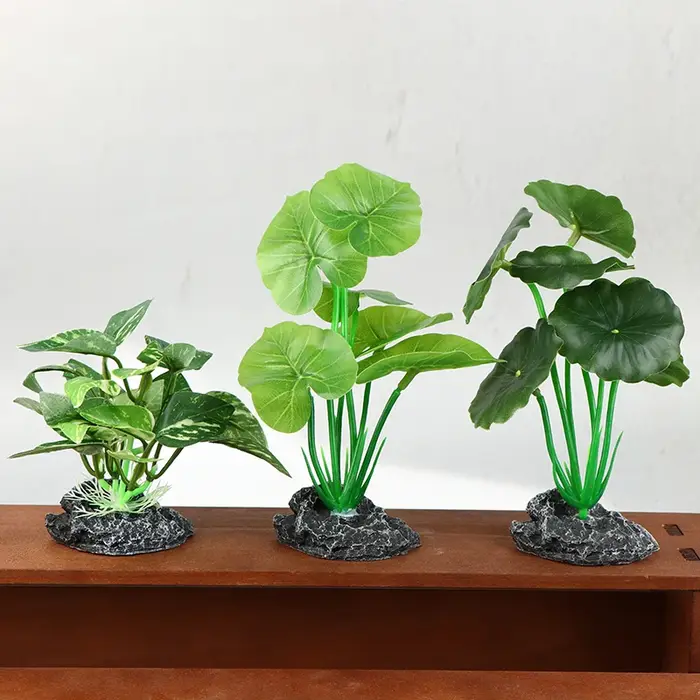 Plantes d'aquarium artificielles