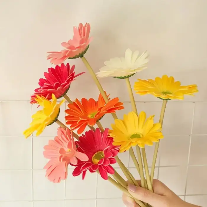Fleurs artificielles Gerberas