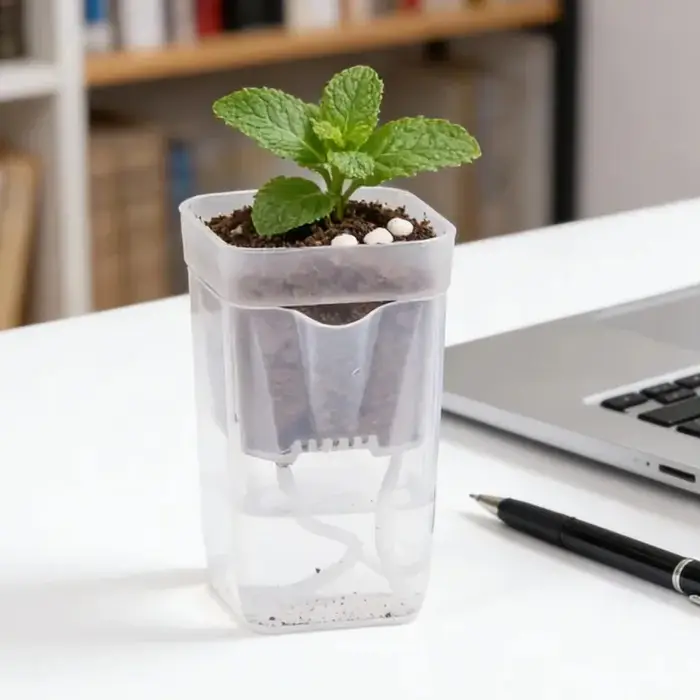 5/1PCS Pots de fleurs auto-arrosants pour semis