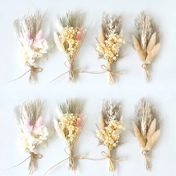 Mini bouquet de fleurs séchées naturelles
