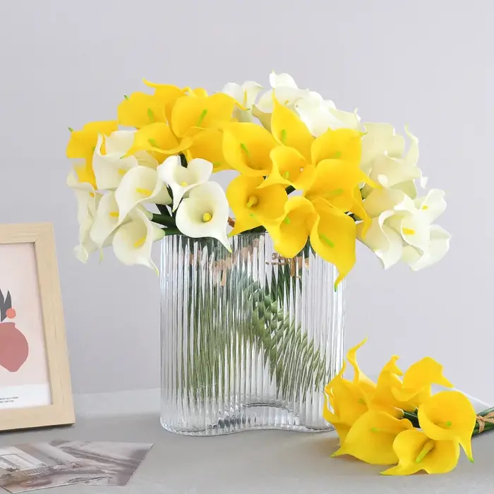 Fleur Artificielle de Lys Calla de 35cm