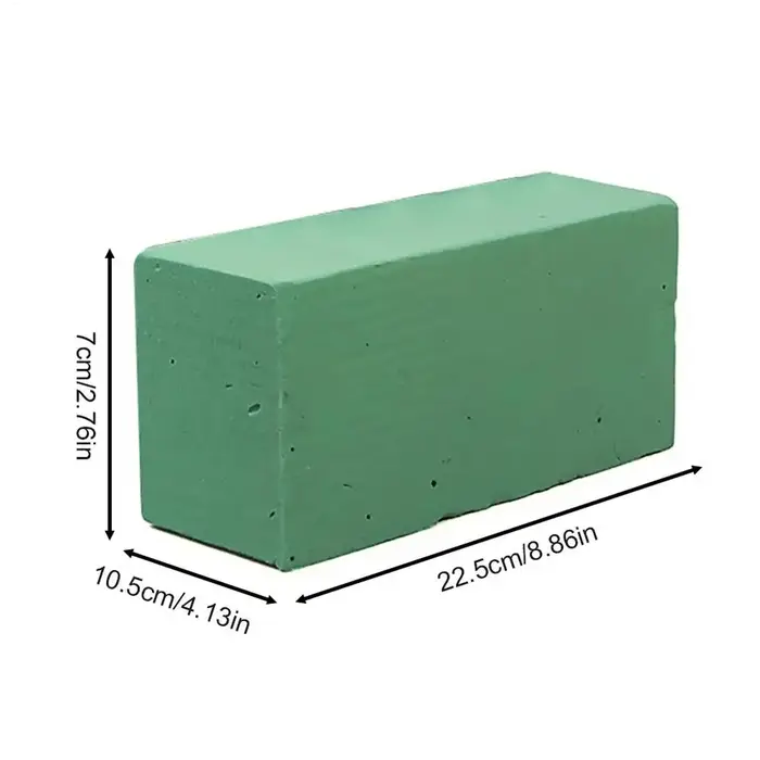 Mousse florale hautement absorbante, mousse florale humide pour fleurs fraîches, mousse pour plantes