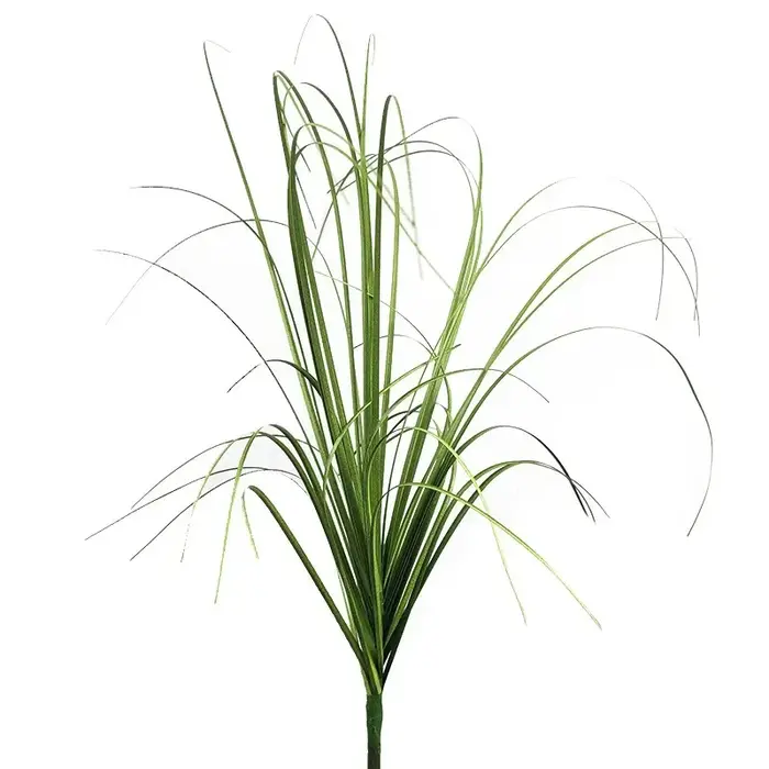 Simulation d'herbe à oignon, fausse plante de décoration de jardin, Pot de fleur, jardin de conte de