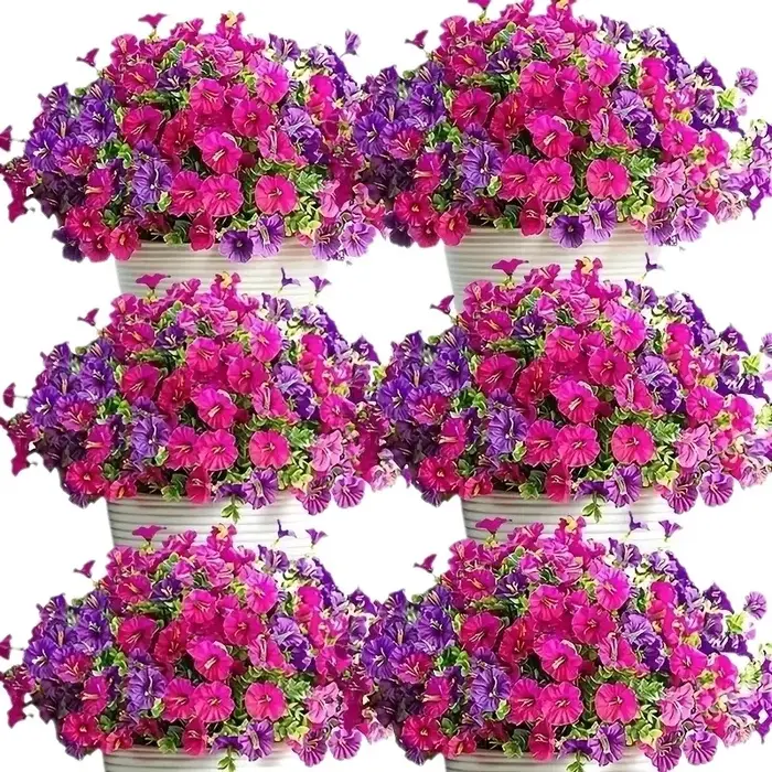 Fleurs artificielles, plante grimpante de type volubilis