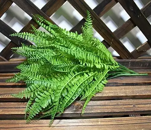 Lot de 4 plantes artificielles de fougères
