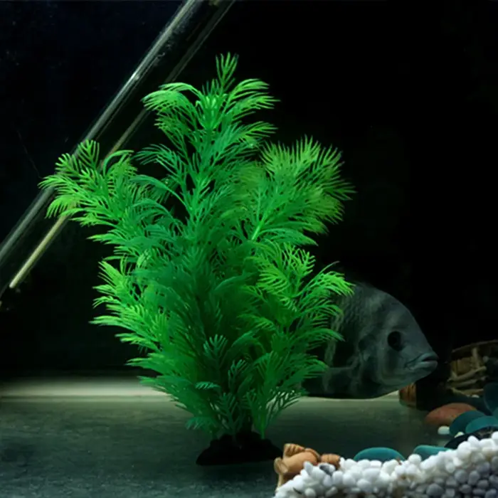 Plantes d'aquarium ornements Simulation en plastique herbe d'eau artificielle accessoires de décoration