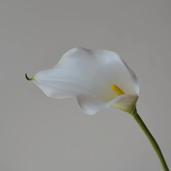 Grand Calla Lily EVA fleurs artificielles doux au toucher fausses
