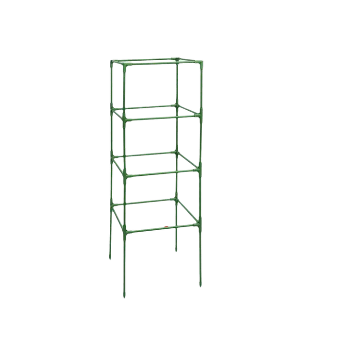 Treillis de plantes grimpantes durable, montage facile, cages à tomates en acier robuste, design car