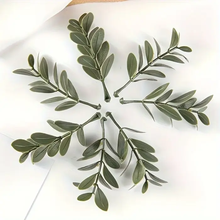 Feuilles d'olivier imulées