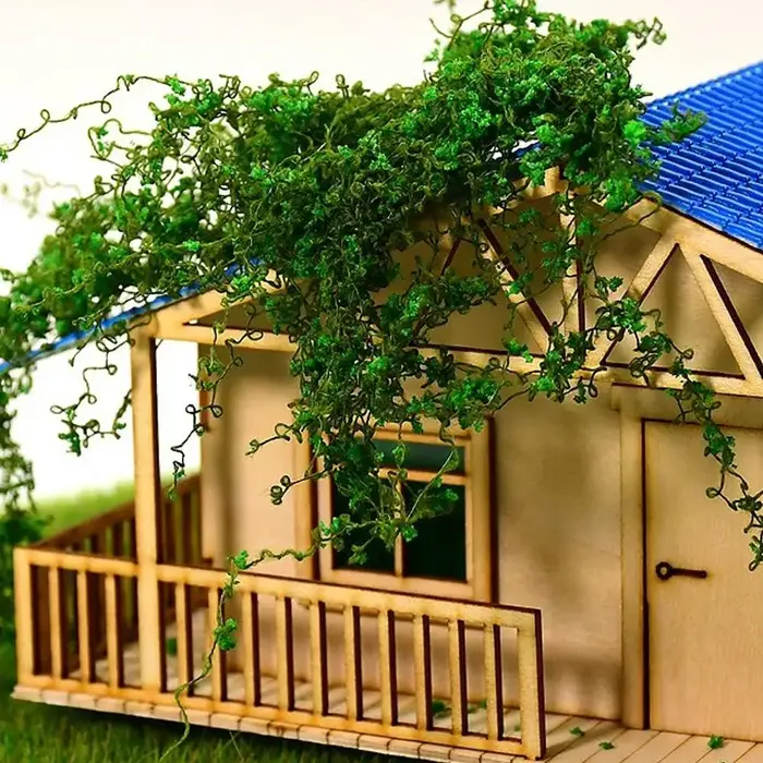 Simulation de vigne micro paysage