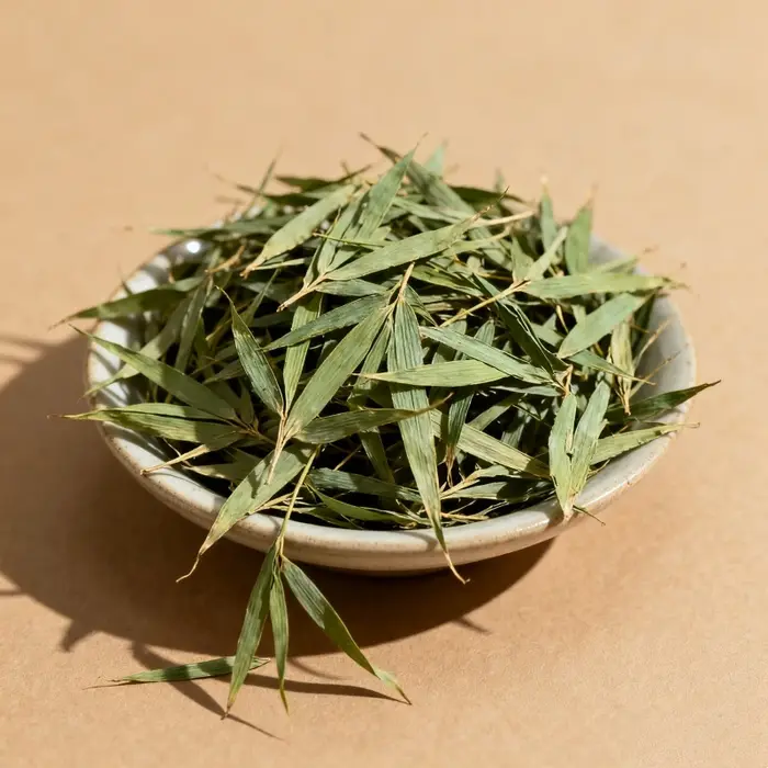 Boutons de feuilles de bambou de haute qualité