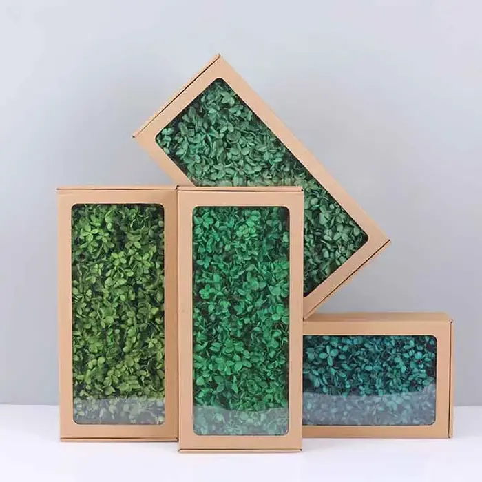 Boîte-cadeau de pétales d'hortensia éternel séché