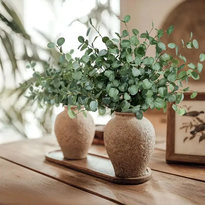 Plantes artificielles d'eucalyptus de hauteur